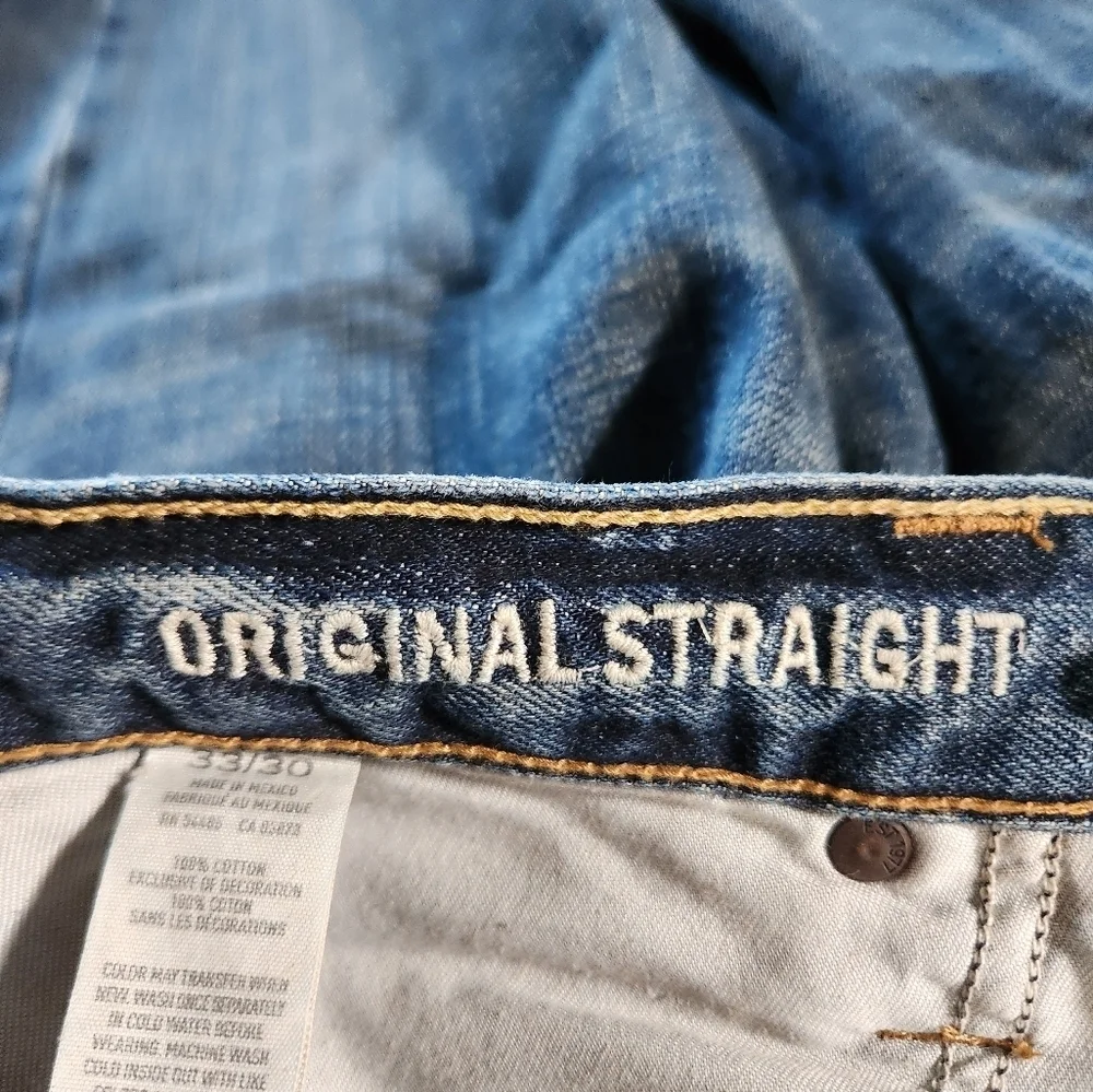 2010s American Eagle Original Straight Jeans Men’s Size 33/30
